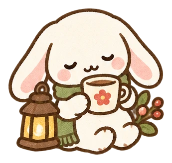 ランタンとうさぎ