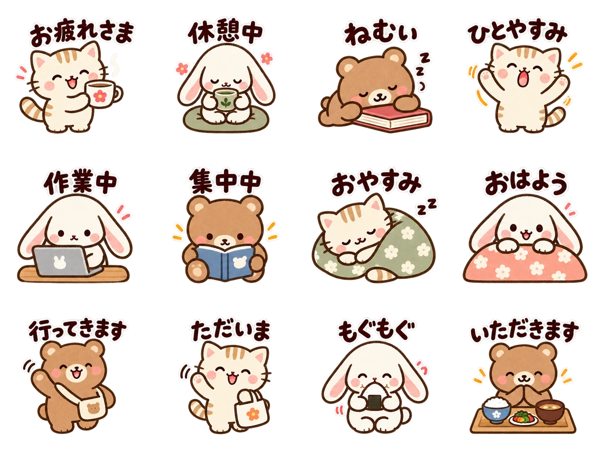 お仕事とひとやすみ